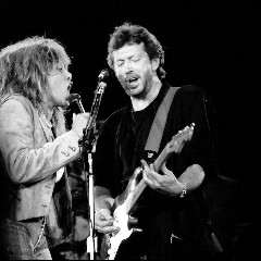 Tina Turner with Eric Clapton
