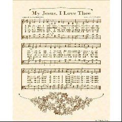 My Jesus I Love Thee