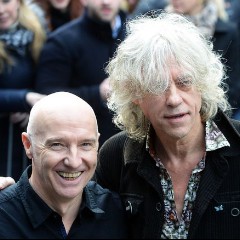 Bob Geldof and Midge Ure