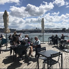 waterfront dining