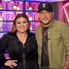 Kelly Clarkson with Jason Aldean