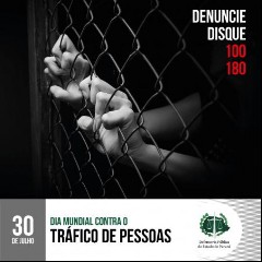 Contra o tráfico de pessoas