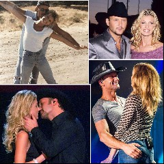 Tim McGraw with Faith Hill