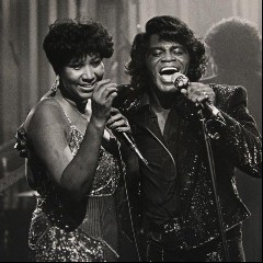 Aretha Franklin & James Brown