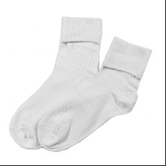 White Bobby Sox