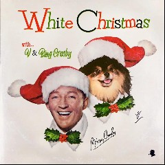 Bing Crosby with V of BTS