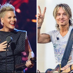 Keith Urban with P!nk