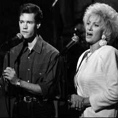 Randy Travis with Tammy Wynette