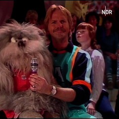 Frank Zander und Herr Feldmann