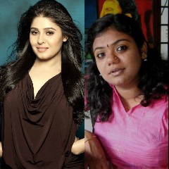 Sunidhi Chauhan and Resmi Sateesh