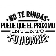 NO TE RINDAS