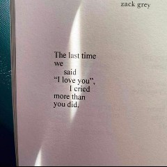 LOVE YOU FOR THE LAST TIME