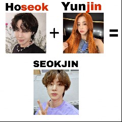 j‐hope、HUH YUNJIN