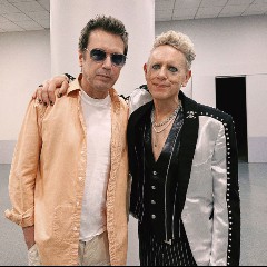 Jean-Michel Jarre and Martin L. Gore