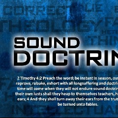 Sound Doctrine