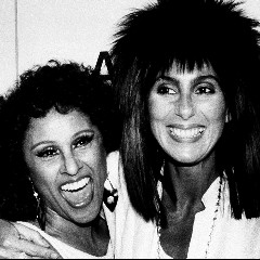 Cher with Darlene Love