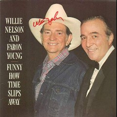 Willie Nelson and Faron Young