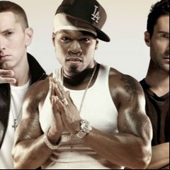 Cent, Eminem and Adam Levine