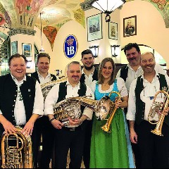 Münchner Oktoberfest Musikanten