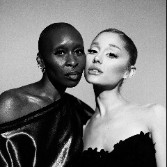Ariana Grande with Cynthia Erivo