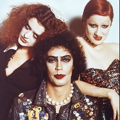 Richard O’Brien, Patricia Quinn & Nell Campbell
