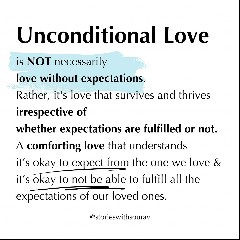unconditional love