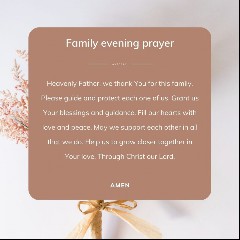 Evening Prayer