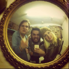 aeroplane flies high