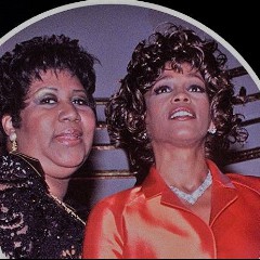 Whitney Houston with Aretha Franklin