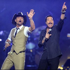 Lionel Richie with Tim McGraw