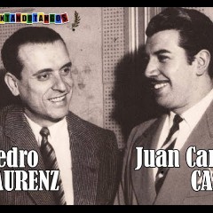 Pedro Laurenz con Juan Carlos Casas