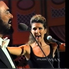 Céline Dion · Luciano Pavarotti