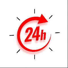 24h