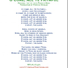 Oh Come All Ye Faithful