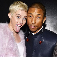 Pharell Williams, Miley Cyrus