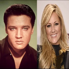 Elvis Presley With Helene Fischer