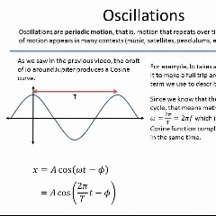 The Oscillation