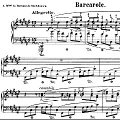 Barcarolle