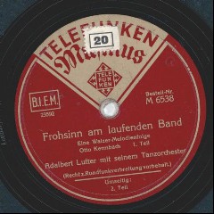 Tanzorchester Adalbert Lutter