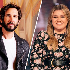 Josh Groban with Kelly Clarkson