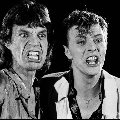 David Bowie & Mick Jagger