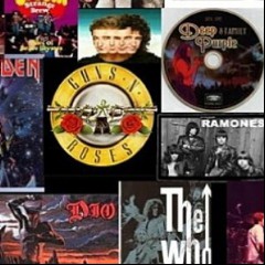 ACDC, Bon Jovi, Metallica, Guns N Roses