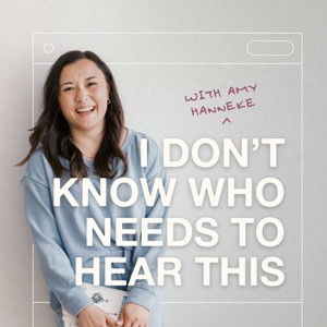 I Don't Know Who Needs To Hear This